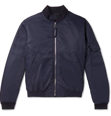 burberry brit shell bomber jacket|burberry bomber jacket men.